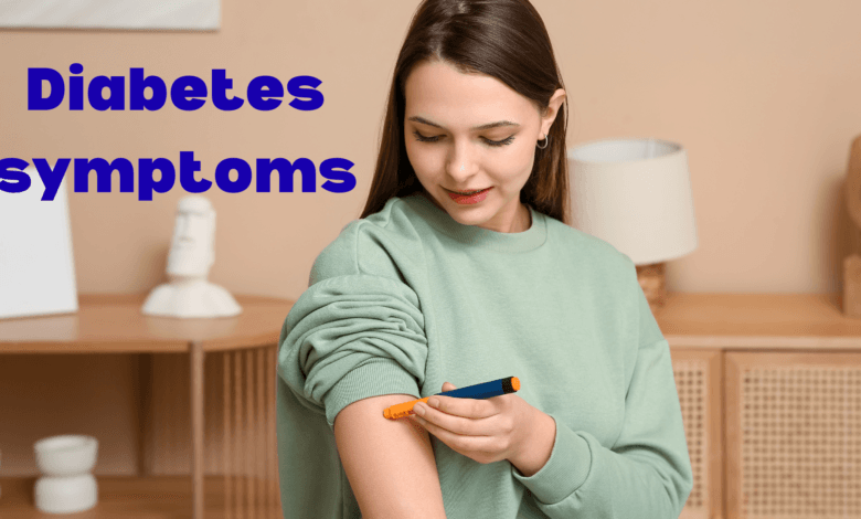 Diabetes symptoms
